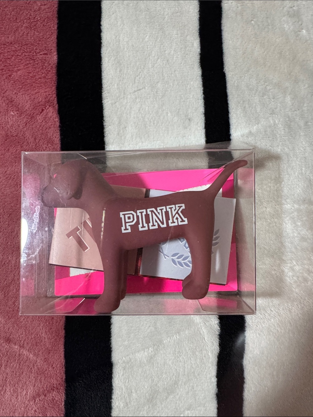 PINK Victoria's Secret Hot Pink Promotional Card